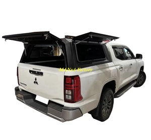 Steel MANx4 Truck Cap Topper Camper Shell Pickup Canopy para Triton <span class=keywords><strong>L200</strong></span> <span class=keywords><strong>2023</strong></span> 2024 Pick Up Trucks - Product Image 1