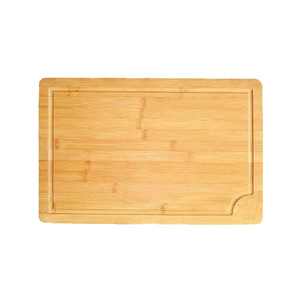 Bamboo Cutting Board <b>Set</b> 3 Pcs Rectangle Thickened For Kitchen Use - Product Image 5