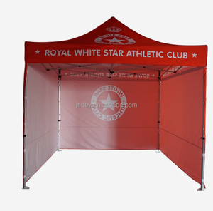 خيمة إعلانية مخصصة التصميم من الألومنيوم المطبوع، مصنوعة من قماش أكسفورد للمواسم الأربعة، خيمة جازيبو ببابين للإعلانات والحفلات والفعاليات - Product Image 1