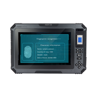 OEM T101B-Tablette portable robuste et biométrique Displayport 10.1 "Android 500nits Gate RFID Reader Sunlight Lisible Industrial MTK