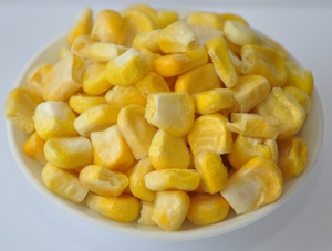 Granos de maíz chinos liofilizados de alta calidad, sin azúcar y en conserva, verduras secas súper dulces enteras en embalaje a granel - Product Image 2