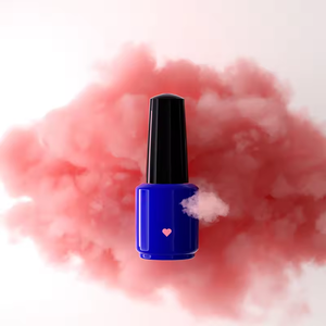 Botella de esmalte de gel UV de 10ml, contenedor cosmético mate redondo vacío con tapa negra <span class=keywords><strong>para</strong></span> embalaje de Arte de <span class=keywords><strong>uñas</strong></span> - Product Image 3