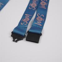 CH Wholesale Sublimation Printing Polyester Lanyards With Logo Custom Certification Keychain OEM ODM ECO Promotion Event Gifts