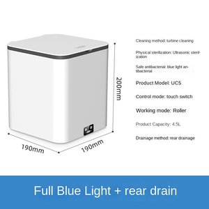 Machine à laver et à sé<span class=keywords><strong>cher</strong></span> automatique électrique USB <span class=keywords><strong>mini</strong></span> portable à ultrasons en plastique, économique et à faible consommation d'énergie, prix d'usine, vente en gros bon marché - Product Image 6