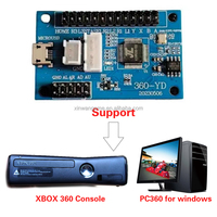 XBOX360 / PC / PC360/Android Encodeur Usb Zero Delay Board Diy Arcade Fighting Game Controller Joystick Wholesale