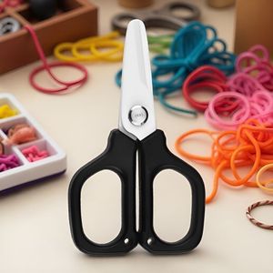 กรรไกรเซรามิกขนาด 4 นิ้ว, กรรไกรตัดอาหารเด็กแบบพกพา, กรรไกรเด็กขนาดเล็กสำหรับใช้ในบ้าน, อุปกรณ์ครัวป้องกันสนิม - Product Image 2