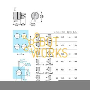 Schneider Electric ZB5AJ5C0 - Neuf - Product Image 1