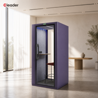 Cabine Acoustique de Bureau pour Enregistrement et Isolation Sonore – Boîte de Travail Silencieuse pour Téléphonie Privée