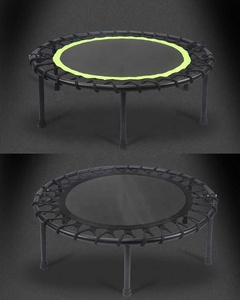 KWO Gymnastique Entraînement Extérieur <span class=keywords><strong>Jeux</strong></span> Élastiques Soft Play Single Mini Poignée Pliable Rebondisseur Offres Intérieur Trampoline Rond pour Enfants - Product Image 5