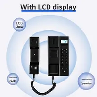 VIDEW Interphone téléphonique sans fil Appel vocal bidirectionnel Affichage LCD Smart App Activé Matière plastique Bureau Hôtel Interne