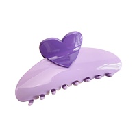Bai Feiya grande pince à cheveux 5cm en plastique queue de cheval requin pince à la mode chignon accessoires pour femmes en gros pour le printemps doux