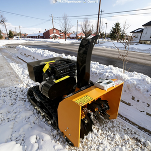 Souffleuse à neige sur chenilles WIGON, robuste, moteur à essence, automotrice, portable, télécommandée, robot - Product Image 1