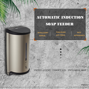 Chất Lượng Cao Touchless Thép Không Gỉ 304 Tự Động 800Ml Cảm Biến Xà Phòng Dispenser - Product Image 4