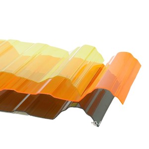 Pc Corrugated Sheet 840 930 Transparent For Skylight Rain Shelter Greenhouse Roofing - Product Image 2
