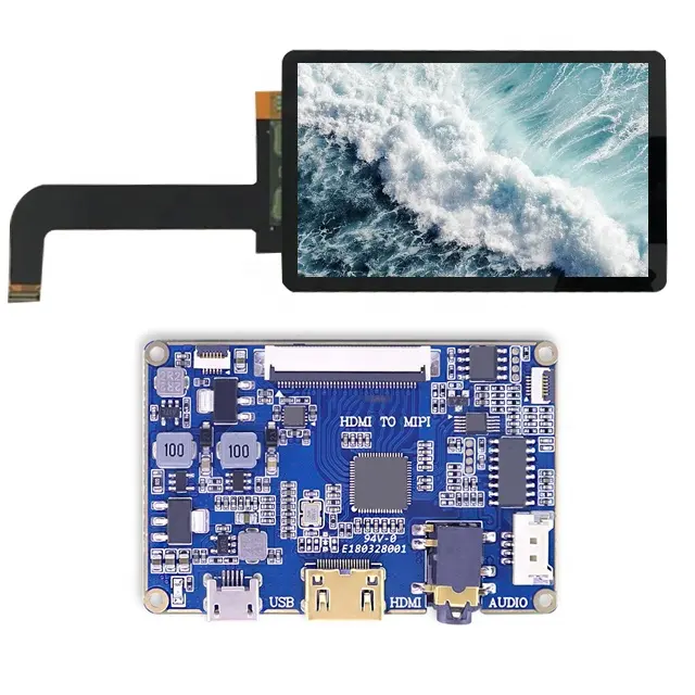 Ls055r1sx03 sắc nét 5.5 inch TFT LCD hiển thị 2560x1440 mipi LCD Bảng điều khiển với bảng điều khiển cho máy in 3D máy chiếu