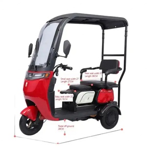 Triciclo Eléctrico de 3 Ruedas en Oferta, Mototaxi Eléctrico, Triciclo Eléctrico de Carga - Product Image 5