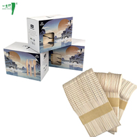 Vente en gros de fourchettes durables, couverts en bois, fourchettes jetables et serviettes emballées