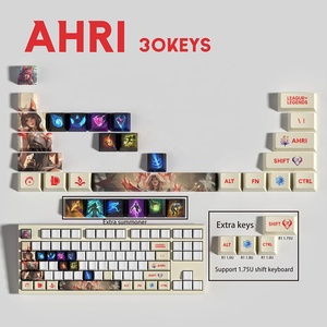 Keycaps 30 keycaps OEM ความสูง yasuo <span class=keywords><strong>yone</strong></span> Assassin สำหรับเล่นเกม - Product Image 6