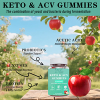 Gummies Minceur Brûle-Graisse Céto & Vinaigre de Cidre de Pomme 1500mg – Complément Alimentaire pour la Gestion du Poids – Vente Directe Usine