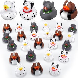 MCtoy Sarı Kauçuk Köpek Ördek 2 İnç Güvenli Bilişsel Gelişimli Yüzen Banyo Oyuncağı Toplu Özel Logo Kişiselleştirilmiş - Product Image 2