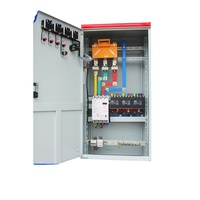 Armoire de commande PLC pour pompe à eau à pression constante, alimentation 380V, 4KW-132kW, boîtier de contrôle de vitesse de ventilateur à fréquence variable