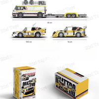 PB PB8812 2025 Nuevo Moc City 1:32 Coche en Miniatura 3 en 1 para Armar, Juguetes Educativos DIY para Niños, Regalos, Sets de Bloques de Construcción