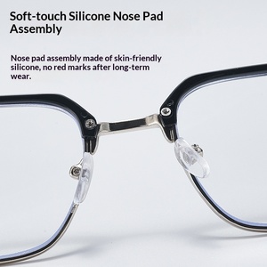 <span class=keywords><strong>Lunettes</strong></span> de presbytie 2026 à monture carrée en métal pour hommes, <span class=keywords><strong>lunettes</strong></span> correctrices ultra-légères photochromiques, vente en gros 1.0 1.5 - Product Image 2