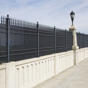 Hochwertiger Aluminium-Lattenzaun Metall-Stahl Schmiedeeisen Palisadenzaun-Paneele - Product Image 4