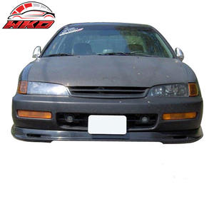Spoiler de pare-chocs avant style Mugen en PU non peint, compatible avec Honda Accord 96-97, 1 pièce, accessoire extérieur de haute qualité - Product Image 2