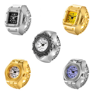 BM Wholesale Fashion Jewelry Quartz <strong>Watch</strong> <strong>Ring</strong> <strong>Watches</strong> for Women Finger - Product Image 2