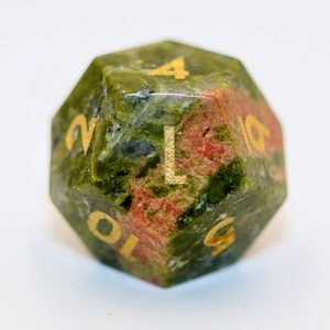 Juego de dados poliédricos de 16mm, dados de Gema personalizados rpg para juego - Product Image 3