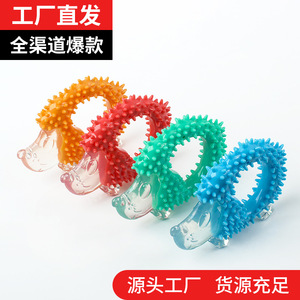 Jouet à mâcher hérisson en TPR pour chiens, soins dentaires, fournitures pour animaux de compagnie d'intérieur, 83g JH-6163 - Product Image 5