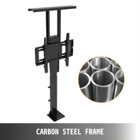 32- 70 pouces motorisé vertical hauteur réglable TV ascenseur ascenseur télécommande levage télescopique type d'armoire support caché