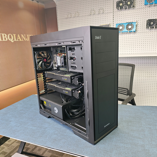 In Stock Good Price AI Learning Modeling H12d-8D BMC Workstation with Memory 64GB*4 Graphics Processing