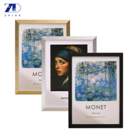 Cadre photo en bois MDF personnalisé en gros, 6, 7, 8, 10 pouces, format A4, pour décoration murale et cadeau