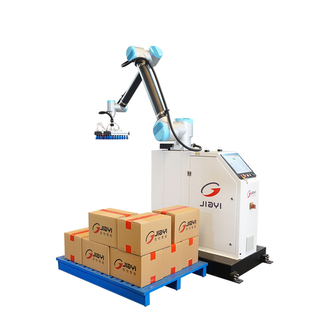China Intelligent Factory Automatic Palletizer Robot for Beverage & Food Packaging PLC & Motor Driven High Productivity