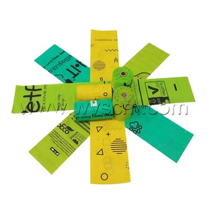 Sacs à déjections canines compostables, best-sellers <span class=keywords><strong>2022</strong></span>, 100% biodégradables, sacs à déjections pour animaux de compagnie - Product Image 4