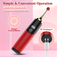 Lcd Orgasme Pen Vibrator 10-freq Multi-Speed Vibrerende Speelgoed Met Usb Mag Opladen 10-freq Trillingen Display Sexy Speelgoed Voor Volwassenen