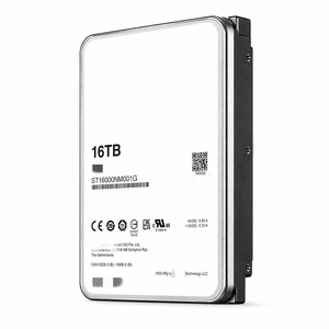 ฮาร์ดดิสก์ Exos X16 ST16000NM001G ความจุ 16TB สำหรับองค์กร แบบ SATA 6Gb/s 7200RPM 256MB ขนาด 3.5 นิ้ว สำหรับเซิร์ฟเวอร์และศูนย์ข้อมูล - Product Image 1