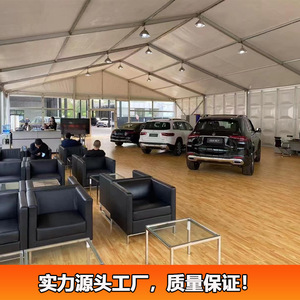 Carpa para Exposiciones al Aire Libre, Techo de PVC, Tipo Rectangular con Refuerzos Rectos, Impermeable, para Uso en Todas las Estaciones - Product Image 4