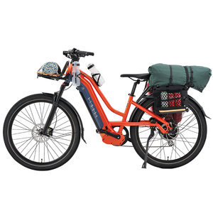 จักรยานไฮบริด City Road Bike 500W 48V โครงอะลูมิเนียม มอเตอร์ดุมล้อหลัง แบตเตอรี่ลิเธียม 15Ah ระยะทาง 80 กม. - Product Image 4