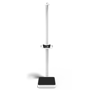 Bilancia Altezza-Peso Ospedaliera 200KG di Precisione, Bilancia <span class=keywords><strong>Portatile</strong></span> per Misurazione Altezza e Peso con <span class=keywords><strong>Stadiometro</strong></span> - Product Image 5