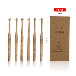 Brosse interdentaire en bambou naturel écologique pour les appareils orthodontiques et l'entretien quotidien <span class=keywords><strong>des</strong></span> espaces interdentaires - Product Image 4