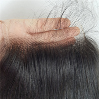 Extensiones de Cabello Humano Indio 100% Remy con Cutícula Alineada, Doble Trama a Máquina, Cierre y Frontal de Encaje Transparente HD