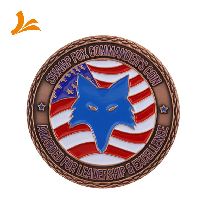 ODM kunshan factory wholesale copper soft enamel zinc alloy metal 3d custom challenge coins