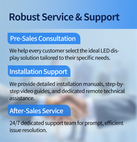 Pantalla LED Digital para Exteriores e Interiores P2.5/P3 con Control por Aplicación Móvil, 5 Años de Garantía para Tiendas Minoristas y Centros Comerciales