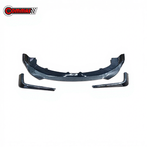 Para Bentley Continental GT, Piezas de Auto, Estilo ST, Fibra de Carbono, Labio de Parachoques Delantero, Tira Decorativa para Rejilla de Ventilación Delantera - Product Image 1