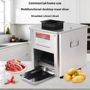 Affettatrice Elettrica Portatile di Alta Qualità per Pollo e Manzo, Macchina Taglia Carne Professionale - Product Image 1