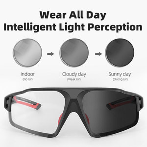 <span class=keywords><strong>ROCKBROS</strong></span>-<span class=keywords><strong>Gafas</strong></span> de sol fotocromáticas para hombre y mujer, <span class=keywords><strong>gafas</strong></span> fotocromáticas para deportes al aire libre, accesorios para <span class=keywords><strong>gafas</strong></span> de bicicleta - Product Image 3