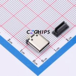 TYPE-C 14PLC-H10.0 USB Connector Through hole Component (THT) Connector Type-C USB 3.1 Female Through Hole - Product Image 1